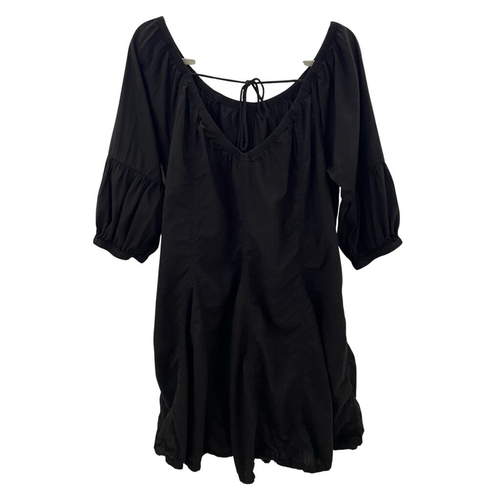 Anthropologie Daily Practice Mollie Tunic Dress Black M - Picture 10 of 10